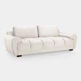Azzuro Sofa Cream 3 Seater