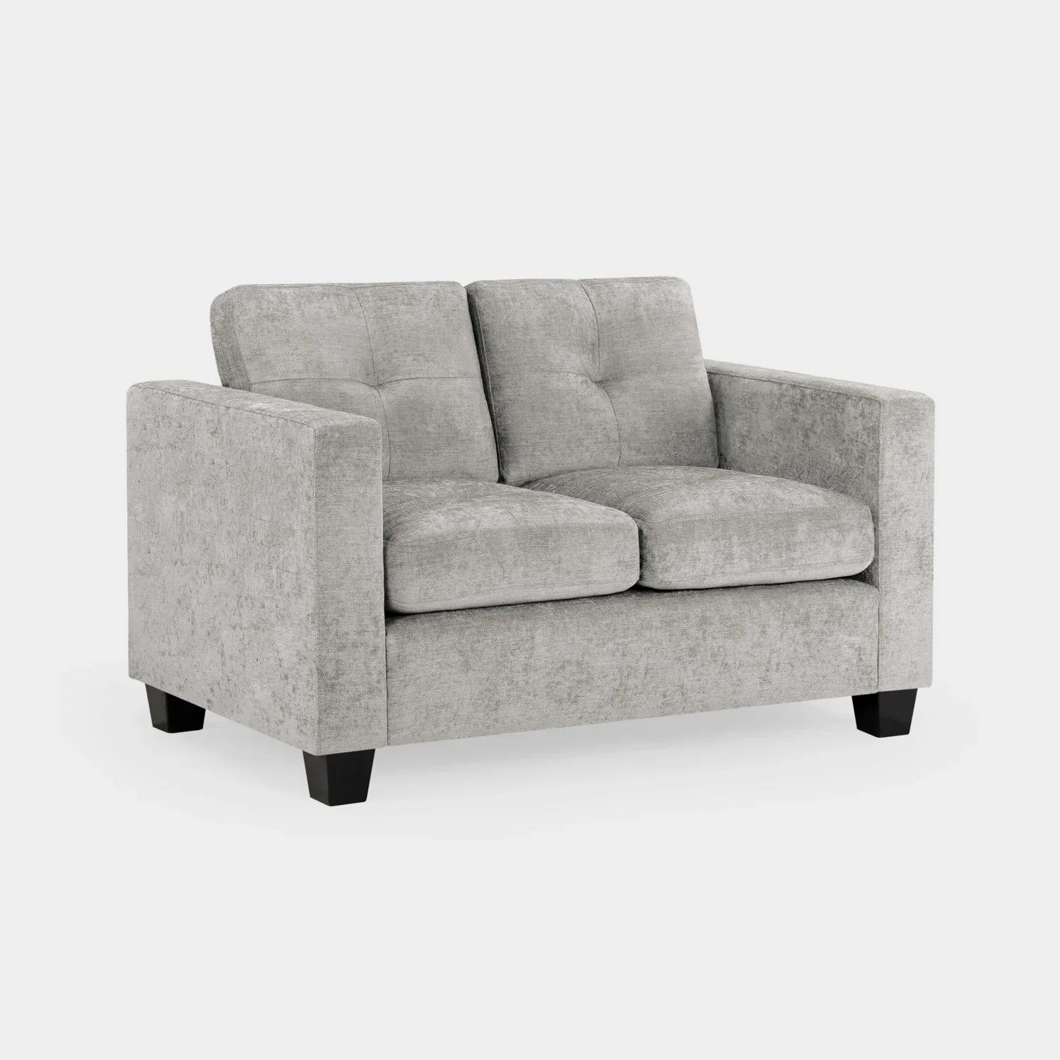 Jerry Sofa Grey Fabric 2 Seater The Bargain Bed And Sofa Company jerry-sofa-grey-fabric-2-seater-the-bargain-bed-and-sofa-company