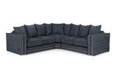 Bentley Charcoal Large Corner Sofa