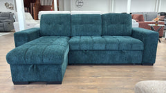 Palermo Universal Corner Sofabed With Storage â€“ Blue
