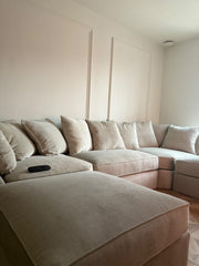 Bishop Scatter U Shape Corner Sofa - Any Colour