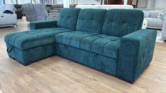 Palermo Universal Corner Sofabed With Storage â€“ Blue