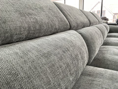 Alaya Large U Shape Pullout Sofabed With Storage - Grey | Adjustable Headrests