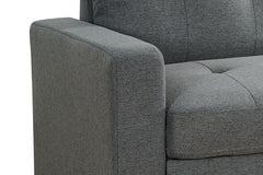 Alder Universal Fabric Corner Sofabed - Grey