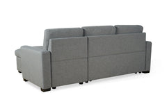 Alder Universal Fabric Corner Sofabed - Grey