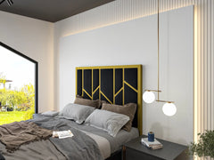 Alicia Luxe Metal Electric TV Bed Frame