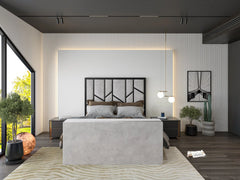 Alicia Luxe Metal Electric TV Bed Frame