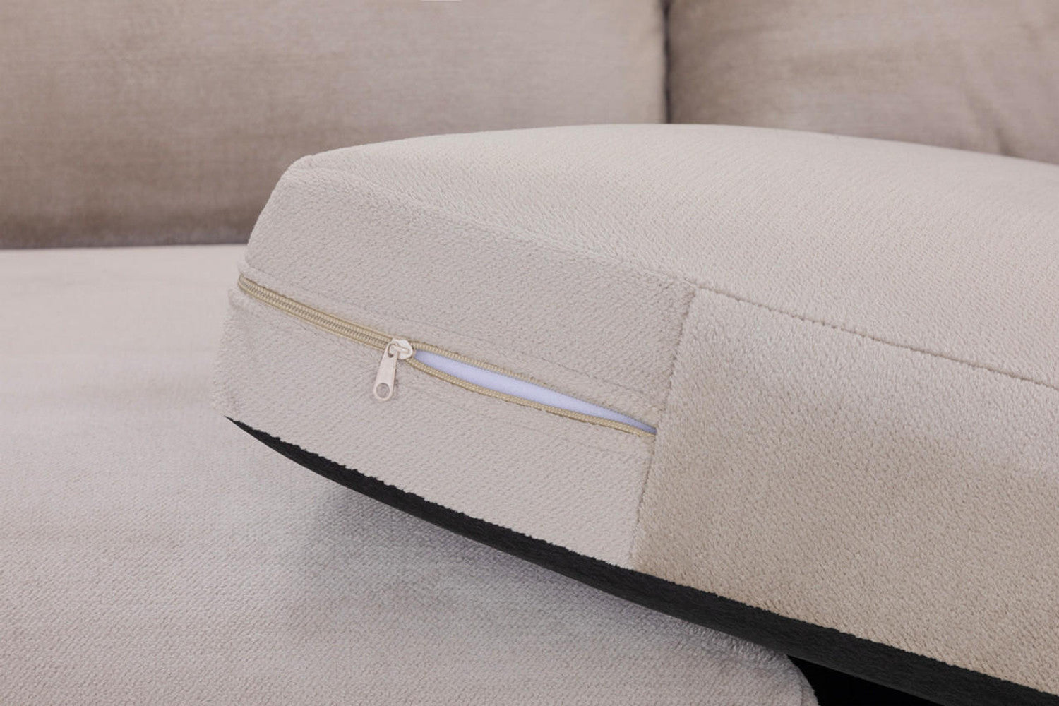 Alv Left Hand Facing Corner Sofa - Mocha