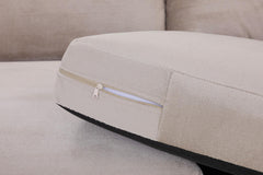 Alv Right Hand Facing Corner Sofa - Mocha