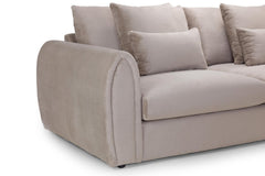 Alv Right Hand Facing Corner Sofa - Mocha