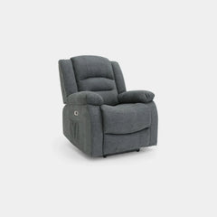 Alva Electric Recliner Sofa Graphite Armchair