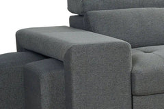 Artemis Universal Sofabed With Storage - Grey
