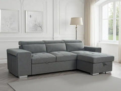 Artemis Universal Sofabed With Storage - Grey