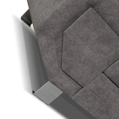 Artic Right Hand Facing Corner Sofa Bed With Storage Box - Grey