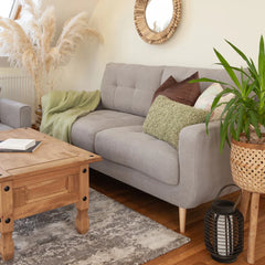 Aurora Sofa Grey 3 Seater
