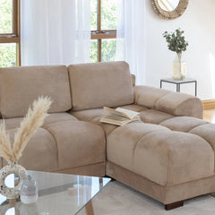 Azzuro Sofa Bed Mocha Universal Corner