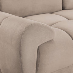 Azzuro Sofa Mocha 3 Seater