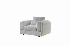 Bari 3+1+1 Sofa Set - Grey