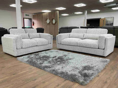 Bari 3+2 Sofa Set - Grey