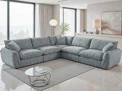 Berlin Large Corner Sofa â€“ Grey