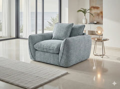 Berlin Armchair Sofa  â€“ Grey