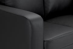 Box Sofa Fabric 3 Seater