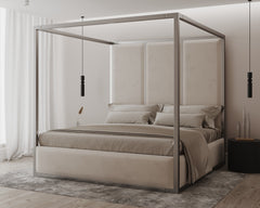 Chateau Noir 4 Poster Metal Bed