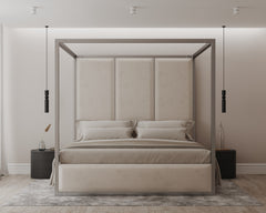 Chateau Noir 4 Poster Metal Bed