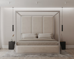 Chateau Noir 4 Poster Metal Bed