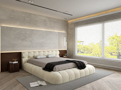 Cotati Upholstered Low Bed Frame