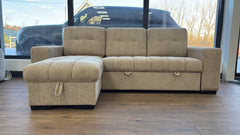 Palermo Universal Corner Sofabed With Storage â€“ Beige