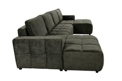 Shanghai Luxury U Shape Sofa Bed - Green