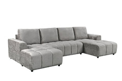 Shanghai Luxury U Shape Sofa Bed - Grey