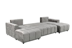 Shanghai Luxury U Shape Sofa Bed - Grey