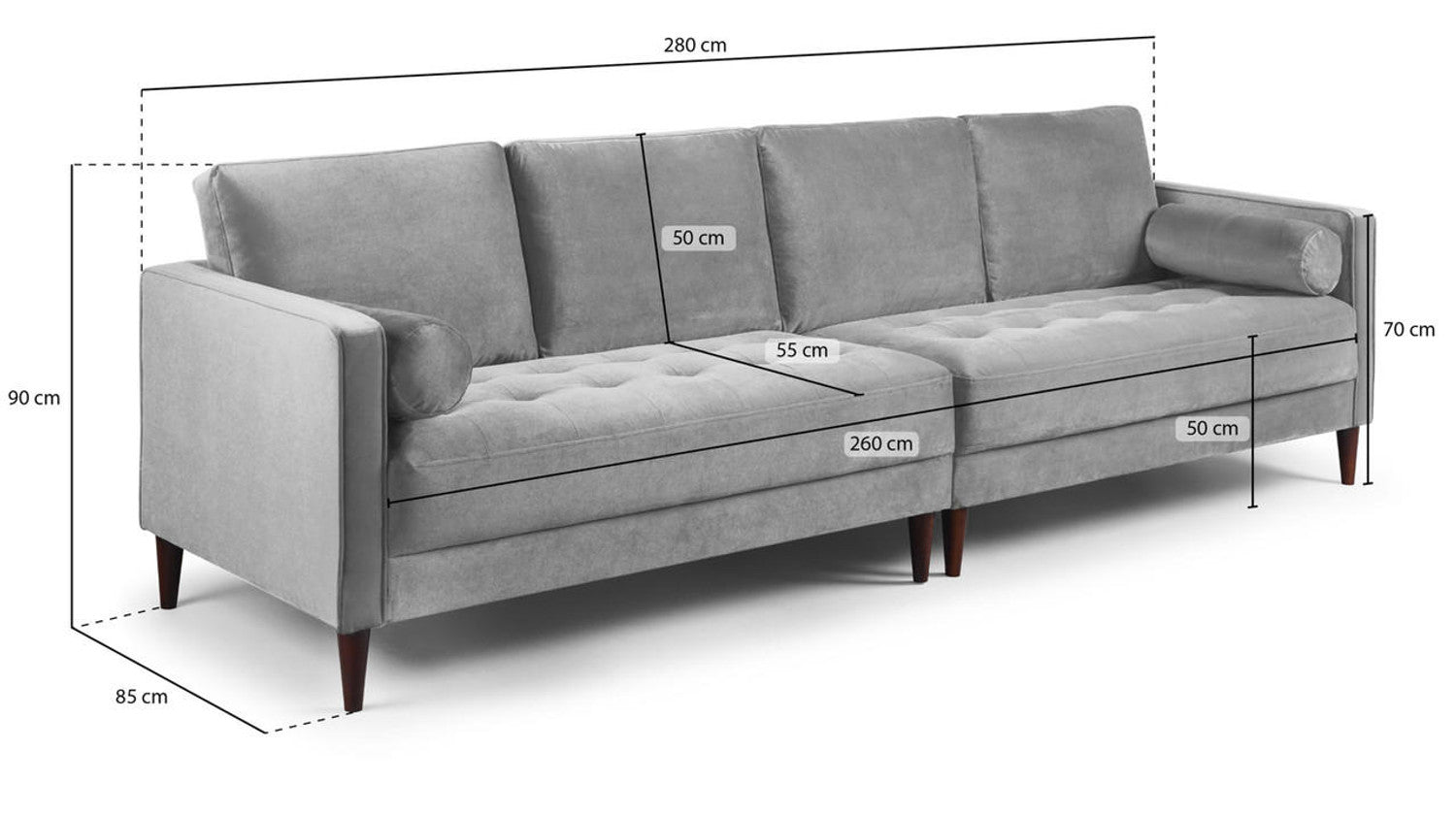 Emma 4 Seater Sofa - Set
