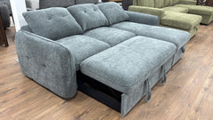 Moscow Universal Corner Sofabed With Storage - Grey