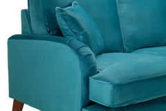 Fabiola 4 Seater Sofa - Teal
