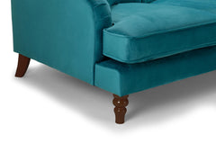 Fabiola 4 Seater Sofa - Teal