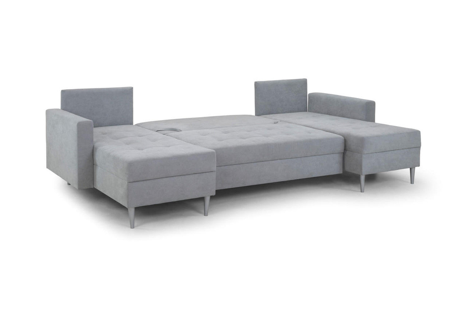 Granville U Shape Corner Sofabed - Grey