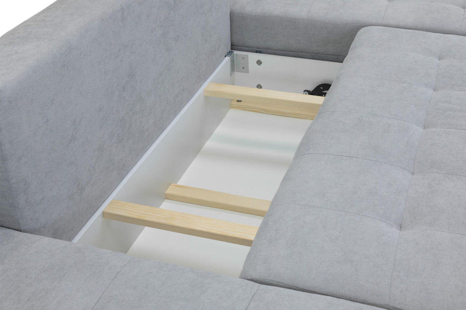 Granville U Shape Corner Sofabed - Grey