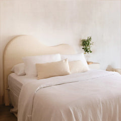 Hana Boucle Upholstered Bed Frame