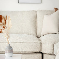 Inga Fullback Sofa Beige U Shape Corner