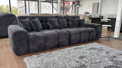 Jacob 4 Seater Sofa - Black