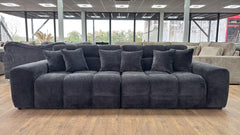 Jacob 4 Seater Sofa - Black