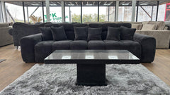 Jacob 3 Seater Sofa - Black