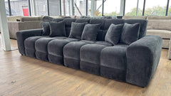 Jacob 4 Seater Sofa - Black