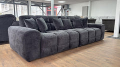 Jacob 4 Seater Sofa - Black