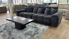 Jacob 4 Seater Sofa - Black