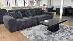 Jacob 4 Seater Sofa - Black