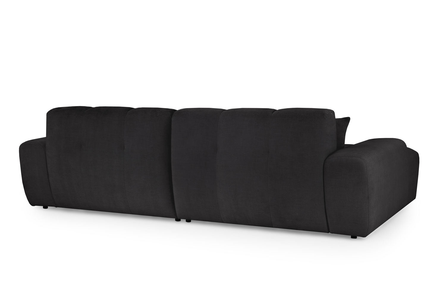 Jacob Black Left Hand Facing Corner Sofa